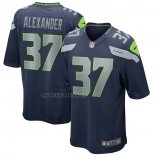 Camiseta NFL Game Seattle Seahawks Shaun Alexander Retired Azul