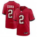 Camiseta NFL Game Tampa Bay Buccaneers Emeka Egbuka Rojo