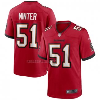 Camiseta NFL Game Tampa Bay Buccaneers Kevin Minter Rojo