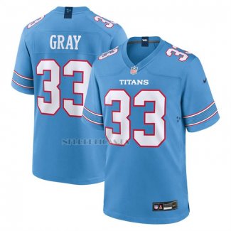 Camiseta NFL Game Tennessee Titans Cedric Gray Azul1
