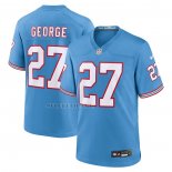 Camiseta NFL Game Tennessee Titans Eddie George Throwback Retired Azul