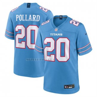 Camiseta NFL Game Tennessee Titans Tony Pollard Azul2