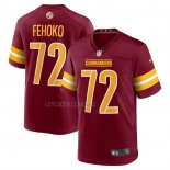 Camiseta NFL Game Washington Commanders Viliami Fehoko Jr Rojo