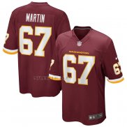 Camiseta NFL Game Washington Commanders Wes Martin Rojo