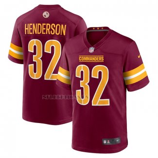 Camiseta NFL Game Washington Commanders Xavier Henderson Rojo