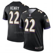 Camiseta NFL Legend Baltimore Ravens Derrick Henry Negro