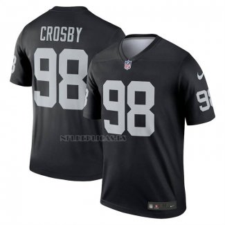 Camiseta NFL Legend Las Vegas Raiders Maxx Crosby Negro
