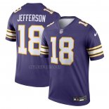 Camiseta NFL Legend Minnesota Vikings Justin Jefferson Classic Violeta