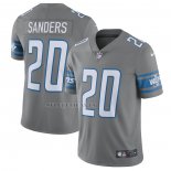 Camiseta NFL Limited Detroit Lions Barry Sanders Retired Vapor Gris