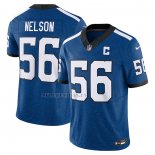 Camiseta NFL Limited Indianapolis Colts Quenton Nelson Vapor F.U.S.E. Azul
