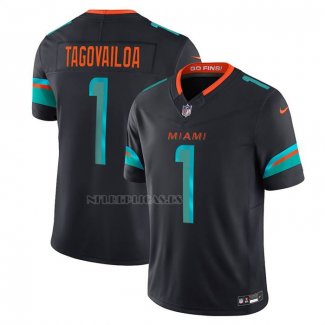 Camiseta NFL Limited Miami Dolphins Tua Tagovailoa 2025 Rivalries Collection Azul