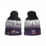 Gorro Beanie Baltimore Ravens Sideline Negro