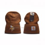 Gorro Beanie Minnesota Vikings Carhartt x '47 Marron