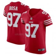 Camiseta NFL Elite San Francisco 49ers Nick Bosa Vapor Rojo
