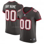 Camiseta NFL Elite Tampa Bay Buccaneers Vapor Untouchable Personalizada Alterno Marron