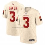 Camiseta NFL Game Arizona Rojos Budda Baker 2025 Rivalries Collection Crema