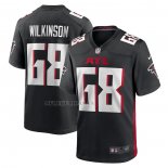 Camiseta NFL Game Atlanta Falcons Elijah Wilkinson Negro
