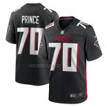 Camiseta NFL Game Atlanta Falcons Isaiah Prince 70 Negro