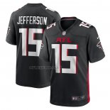Camiseta NFL Game Atlanta Falcons Van Jefferson Negro