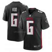 Camiseta NFL Game Atlanta Falcons Younghoe Koo 6 Negro