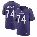 Camiseta NFL Game Baltimore Ravens John Simpson Violeta