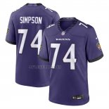 Camiseta NFL Game Baltimore Ravens John Simpson Violeta