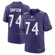 Camiseta NFL Game Baltimore Ravens John Simpson Violeta