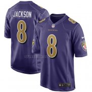 Camiseta NFL Game Baltimore Ravens Lamar Jackson Alterno Violeta