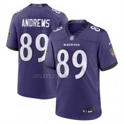 Camiseta NFL Game Baltimore Ravens Mark Andrews Violeta1