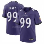 Camiseta NFL Game Baltimore Ravens Rayshaun Benny Violeta