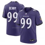 Camiseta NFL Game Baltimore Ravens Rayshaun Benny Violeta