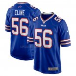 Camiseta NFL Game Buffalo Bills Kameron Cline Primera Azul