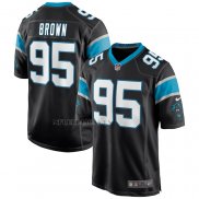 Camiseta NFL Game Carolina Panthers Derrick Brown Negro