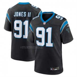 Camiseta NFL Game Carolina Panthers Patrick Jones II Negro