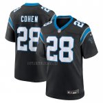 Camiseta NFL Game Carolina Panthers Tarik Cohen Negro