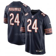 Camiseta NFL Game Chicago Bears Malik Muhammad Azul Marino