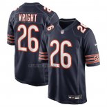Camiseta NFL Game Chicago Bears Nahshon Wright Azul
