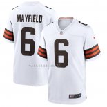 Camiseta NFL Game Cleveland Browns Baker Mayfield Blanco