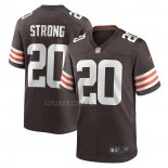 Camiseta NFL Game Cleveland Browns Pierre Strong Marron