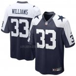 Camiseta NFL Game Dallas Cowboys Javonte Williams Alterno Azul