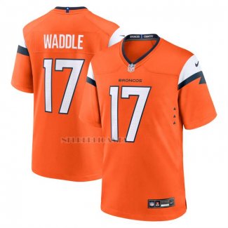 Camiseta NFL Game Denver Broncos Jaylen Waddle Naranja