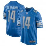 Camiseta NFL Game Detroit Lions Amon-Ra St. Brown Azul