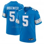 Camiseta NFL Game Detroit Lions Teddy Bridgewater Azul1