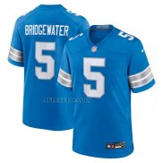 Camiseta NFL Game Detroit Lions Teddy Bridgewater Azul1