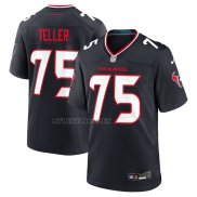 Camiseta NFL Game Houston Texans Wyatt Teller Jugador Azul Marino