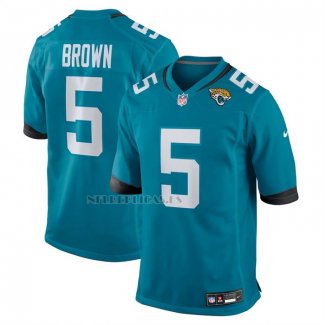 Camiseta NFL Game Jacksonville Jaguars Dyami Brown Verde