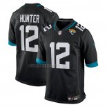 Camiseta NFL Game Jacksonville Jaguars Travis Hunter 2025 NFL Draft Alterno Negro