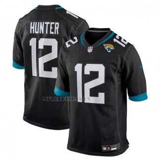 Camiseta NFL Game Jacksonville Jaguars Travis Hunter 2025 NFL Draft Alterno Negro