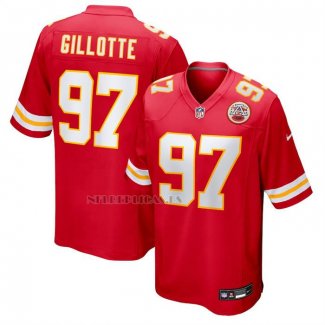 Camiseta NFL Game Kansas City Chiefs Ashton Gillotte Rojo