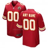 Camiseta NFL Game Kansas City Chiefs Personalizada Rojo